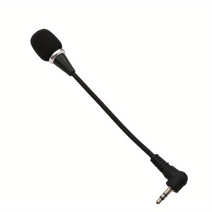 omnidirectional microphone 3 5mm lavalier tie clip microphones mini audio mic for camera computer laptop phone details 1