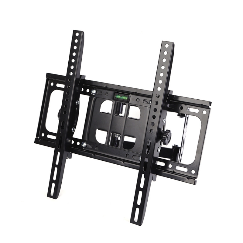  tv wall mount for 32 55 inch flat curved tvs heavy duty single articulating arms tv bracket up to vesa 400x400mm and 110 23lbs support swivel 160 tilt 15 level adjustment details 0