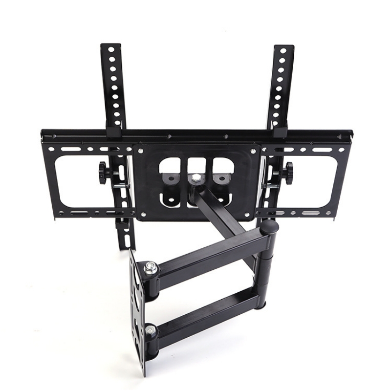  tv wall mount for 32 55 inch flat curved tvs heavy duty single articulating arms tv bracket up to vesa 400x400mm and 110 23lbs support swivel 160 tilt 15 level adjustment details 7