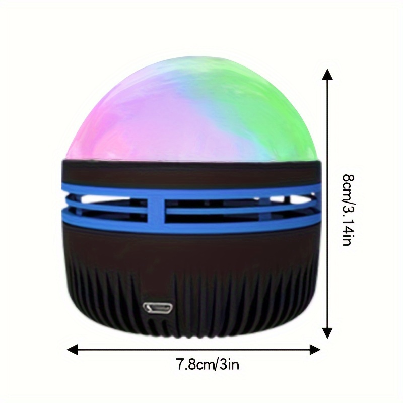 usb powered northern lights star projector light perfect for bedroom living room decor ideal christmas gift details 5