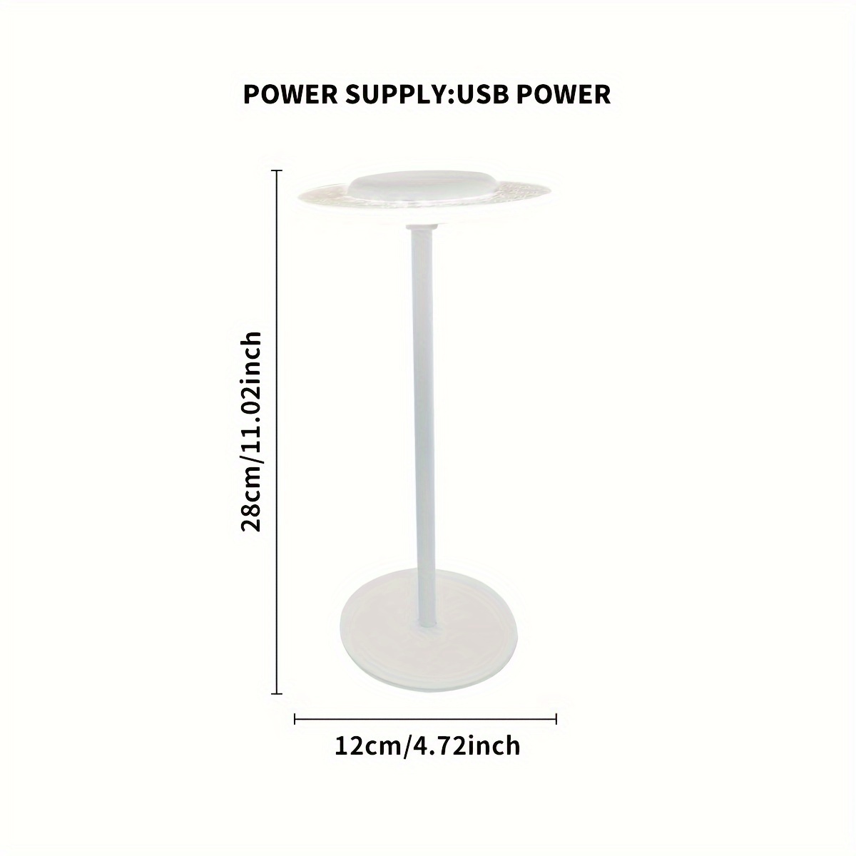 1pc creative decorative acrylic table lamp rgb desktop ambience light light luxury nightlight touch usb charging bedside lamp suitable for bedroom room home decoration details 1