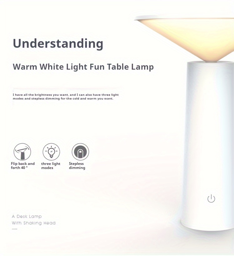 led desk lamp bedroom bedside nordic modern minimalist decoration atmosphere usb rechargeable small night lamp outdoor indoor desk lamp desk lamp details 1