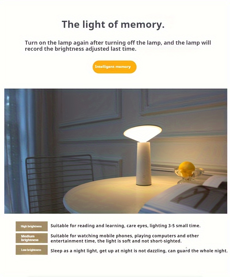 led desk lamp bedroom bedside nordic modern minimalist decoration atmosphere usb rechargeable small night lamp outdoor indoor desk lamp desk lamp details 4