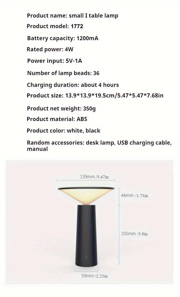 led desk lamp bedroom bedside nordic modern minimalist decoration atmosphere usb rechargeable small night lamp outdoor indoor desk lamp desk lamp details 11