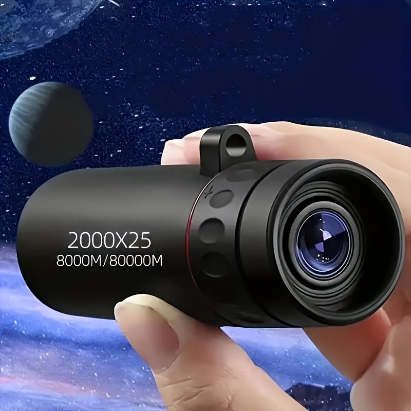 2000x25 high definition scope portable   3 6 inch optical lens ideal for outdooradventures nature observation and special details 1